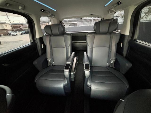 アルファード ２．５Ｓ　Ｃパッケージ　モデリスタエアロＦＳＲ　スポーツマフラー　純正後席モニター　９型ＤＡナビ　Ｂカメラ　合皮シート　快適温熱シート　ＥＴＣ２．０　前後ドラレコ　ステアヒーター　パワーシート　パワートランク　３眼ＬＥＤ（35枚目）