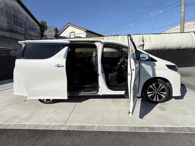 アルファード 2.5S Cパッケージ ムーンルーフ 純正後席モニター デジタルミラー BSM 9型DAナビTV 3眼LED ETC 前後ドラレコ パワートランク 合皮シート 快適温熱シート パワーシート ステアヒーター 前後左右独立AAC(16枚目)