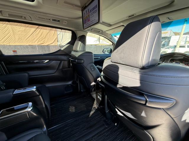 アルファード 2.5S Cパッケージ ムーンルーフ 純正後席モニター デジタルミラー BSM 9型DAナビTV 3眼LED ETC 前後ドラレコ パワートランク 合皮シート 快適温熱シート パワーシート ステアヒーター 前後左右独立AAC(39枚目)