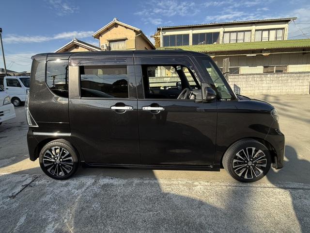 タント カスタムRSセレクション 純正9型ナビTV Bカメラ ETC ハーフレザー シートヒーター 両側パワスラ ワンオーナー 禁煙 スマアシ ACC LKAS ソナーFR ターボ 15AW シートバックテーブル LEDランプ フォグ(8枚目)