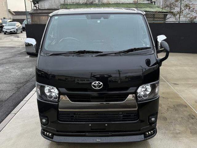 ハイエースバン スーパーＧＬ　ダークプライムＩＩ　モデリスタエアロＦＳＲ　ＴＲＤ１５インチＡＷ　１０型フローティングナビＴＶ　両側パワスラ　デジタルミラー　Ｂカメラ　ＥＴＣ　ＬＥＤランプ　ソナー　ハーフレザー　セーフティセンス　ＡＣ１００Ｖ電源（9枚目）