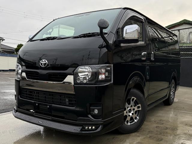 ハイエースバン スーパーＧＬ　ダークプライムＩＩ　モデリスタエアロＦＳＲ　ＴＲＤ１５インチＡＷ　１０型フローティングナビＴＶ　両側パワスラ　デジタルミラー　Ｂカメラ　ＥＴＣ　ＬＥＤランプ　ソナー　ハーフレザー　セーフティセンス　ＡＣ１００Ｖ電源（11枚目）