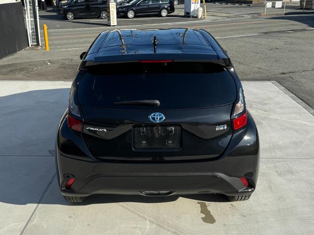 アクア G 7型DA Bカメラ ETC シートヒーター ステアヒーター ルームミラー型ドラレコ ETC ソナー セーフティセンス LEDランプ 革巻きハンドル ナノイー付AAC 通信用USB端子 禁煙 スペアキー(16枚目)