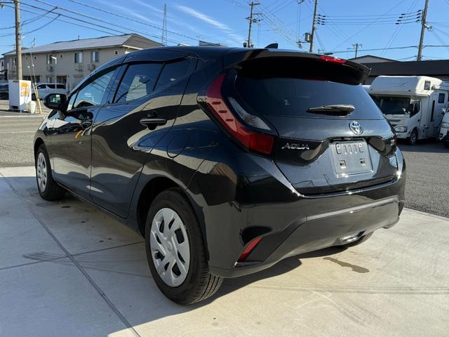 アクア G 7型DA Bカメラ ETC シートヒーター ステアヒーター ルームミラー型ドラレコ ETC ソナー セーフティセンス LEDランプ 革巻きハンドル ナノイー付AAC 通信用USB端子 禁煙 スペアキー(18枚目)