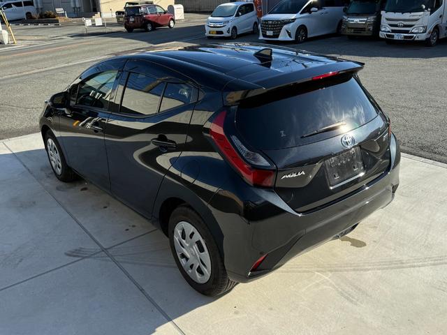 アクア G 7型DA Bカメラ ETC シートヒーター ステアヒーター ルームミラー型ドラレコ ETC ソナー セーフティセンス LEDランプ 革巻きハンドル ナノイー付AAC 通信用USB端子 禁煙 スペアキー(19枚目)