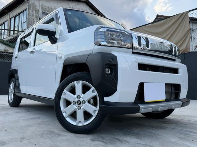 タフト Ｇターボ　クロムベンチャー　ケンウッドナビＴＶ　Ｂカメラ　ＥＴＣ　ドラレコ　１５ＡＷ　スマアシ　ＡＣＣ　シートヒーター　メッキフロントフードガーニッシュ／バックドアガーニッシュ　ソナーＦＲ　オートレベリング機能付ＬＥＤランプ（7枚目）