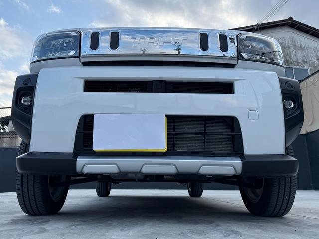 タフト Ｇターボ　クロムベンチャー　ケンウッドナビＴＶ　Ｂカメラ　ＥＴＣ　ドラレコ　１５ＡＷ　スマアシ　ＡＣＣ　シートヒーター　メッキフロントフードガーニッシュ／バックドアガーニッシュ　ソナーＦＲ　オートレベリング機能付ＬＥＤランプ（10枚目）