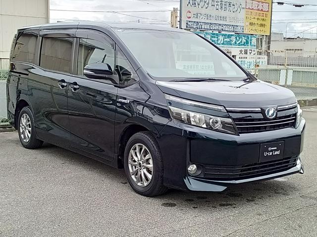 ヴォクシー ハイブリッドＶ　ナビ　バックモニター　両側電動スライドドア　リアフリップダウンモニター　ＥＴＣ　ドラレコ　社外アルミホイール（2枚目）