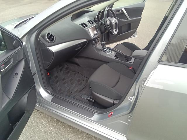 アクセラ 20E-スカイアクティブ ナビ バックモニター ETC ドラレコ(前方) ワンオーナー 社外アルミホイール(18枚目)