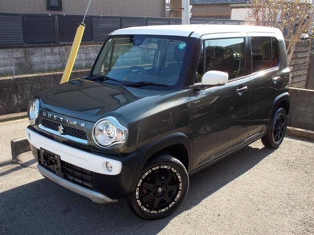 ハスラー Ｊスタイル　特別仕様車　衝突被害軽減システム　ｉストップ　シートヒーター　社外１５インチＡＷ　ドライブレコーダー　メモリーナビ　地デジＴＶ　バックカメラ　ＨＩＤヘッドライト　ＬＥＤフォグ　盗難防止システム　禁煙車（2枚目）