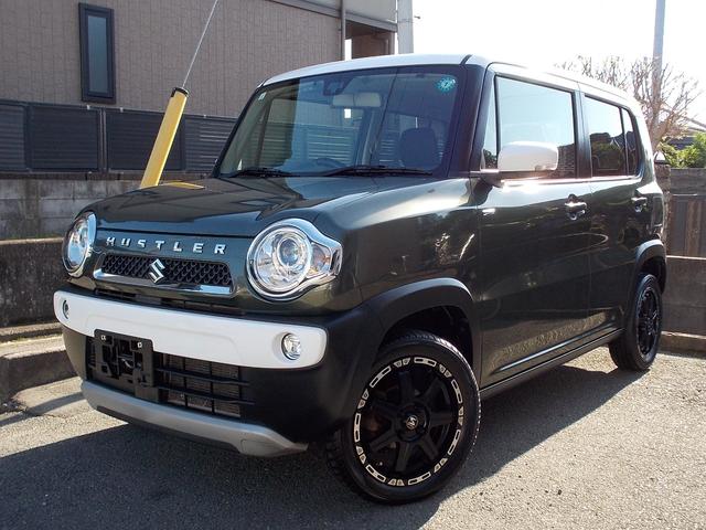 ハスラー Ｊスタイル　特別仕様車　衝突被害軽減システム　ｉストップ　シートヒーター　社外１５インチＡＷ　ドライブレコーダー　メモリーナビ　地デジＴＶ　バックカメラ　ＨＩＤヘッドライト　ＬＥＤフォグ　盗難防止システム　禁煙車（5枚目）