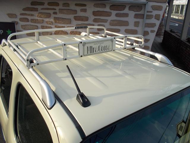 ミラココア ココアプラスＸスペシャルコーデ　特別仕様車　ルーフレール　クラシックルーフキャリア　スマートキー　アイドリングストップ　電格ミラー　ベンチシート　盗難防止システム　衝突安全ボディ　ＣＤ　Ｂｌｕｅｔｏｏｔｈ　ＥＴＣ　１オーナー　記録簿（17枚目）