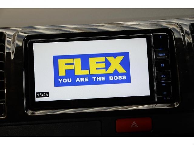 スーパーGL ダークプライムII パーキングサポート FLEXCUSTOM ローダウン フロントスポイラー 17インチAWナスカータイヤ SDナビ ビルトインETC(18枚目)