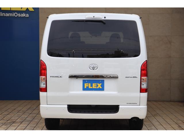 スーパーＧＬ　ダークプライムＩＩ　ＦＬＥＸＴ－ＦＯＲＣＥフロントスポイラー　ＦＬＥＸＤｅｌｆｉｎｏオーバーフェンダー　ＦＬＥＸＰＡＷ１６インチＡＷ　ＴＯＹＯオープンカントリー１６インチ　パイオニア製７インチナビ　ビルトインＥＴＣ(7枚目)