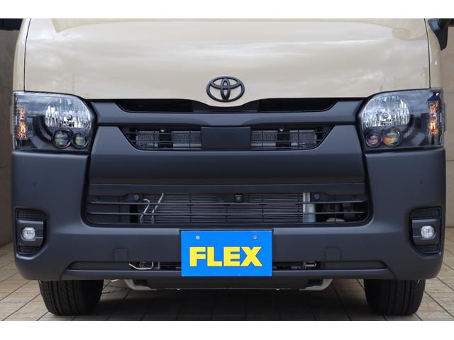 ロングスーパーＧＬ　マットブラック塗装　ＦＬＥＸＤｅｌｆｉｎｏオーバーフェンダー　ＦＬＥＸＰＡＷ１６インチＡＷ　ＴＯＹＯオープンカントリータイヤ１６インチ　パイオニア製７インチナビ　ビルトインＥＴＣ(22枚目)