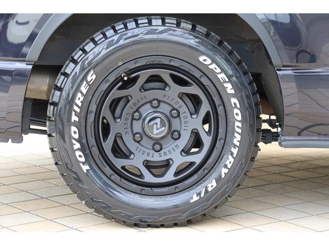 ハイエースバン スーパーGL ダークプライムII 新品TOYO オープンカントリーRTタイヤ 新品FLEX ネクサストレイル16インチAW 新品FLEX オーバーフェンダー KENWOODフローティングナビ 新品FLEX ベッドキット(33枚目)