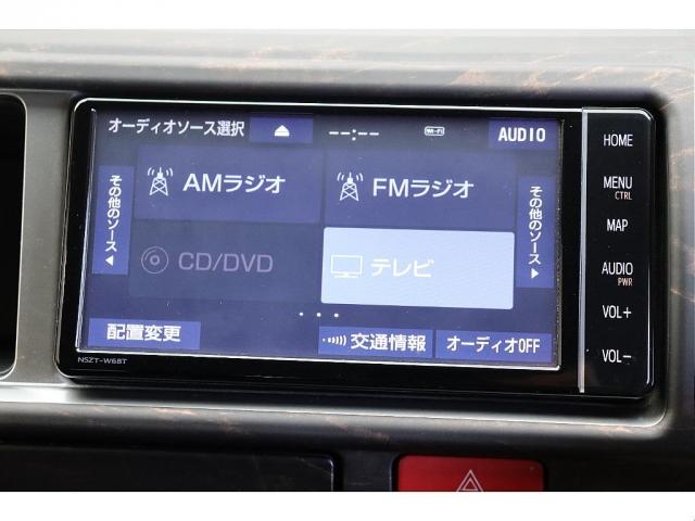 ハイエースワゴン ＧＬ　ロング　フロントスポイラーオーバーフェンダー　Ｄｅｌｆ０６　１８インチＡＷＴＯＹＯタイヤ１８インチＦＬＥＸアルティメットＬＥＤテールランプ純正７インチＳＤナビゲーション純正１０．２インチフリップダウンモニター（18枚目）