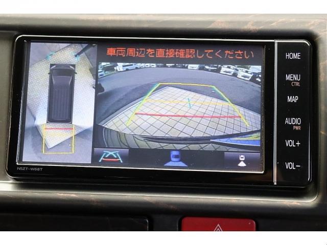 ハイエースワゴン ＧＬ　ロング　フロントスポイラーオーバーフェンダー　Ｄｅｌｆ０６　１８インチＡＷＴＯＹＯタイヤ１８インチＦＬＥＸアルティメットＬＥＤテールランプ純正７インチＳＤナビゲーション純正１０．２インチフリップダウンモニター（19枚目）