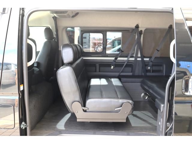 ハイエースワゴン 　ＧＬ　ＦＬＥＸ　Ｄｅｌｆｉｎｏフロントスポイラー　ＦＬＥＸ　オーバーフェンダー　２インチローダウン　新品ＦＬＥＸ　Ｄｅｌｆ０６　１７インチＡＷ　新品ＴＯＹＯタイヤ　ＦＬＥＸアルティメットテール（40枚目）