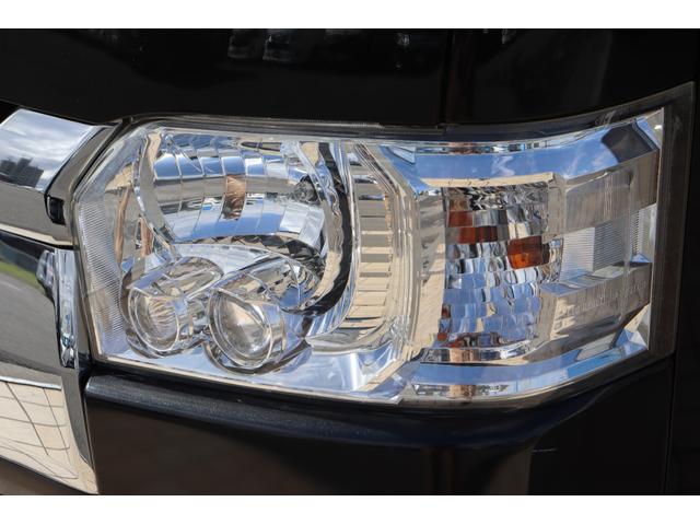 ハイエースバン ロングスーパーGL 新品FLEX Delfinoフロントスポイラー 新品FLEX Delfinoオーバーフェンダー 1.5インチローダウン ダイナスティ17インチAW 415COBRAプレステージLEDテールランプ(25枚目)