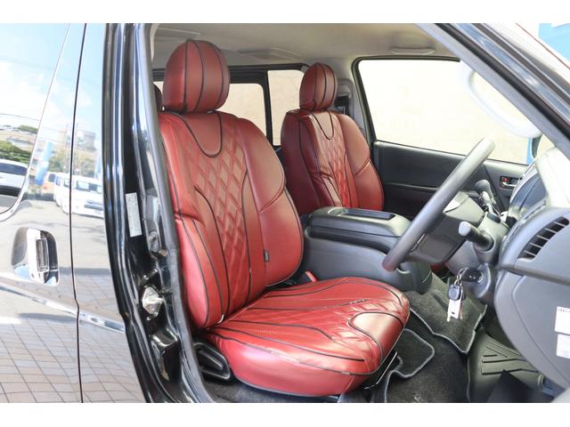 ハイエースバン ロングスーパーGL 新品FLEX Delfinoフロントスポイラー 新品FLEX Delfinoオーバーフェンダー 1.5インチローダウン ダイナスティ17インチAW 415COBRAプレステージLEDテールランプ(29枚目)