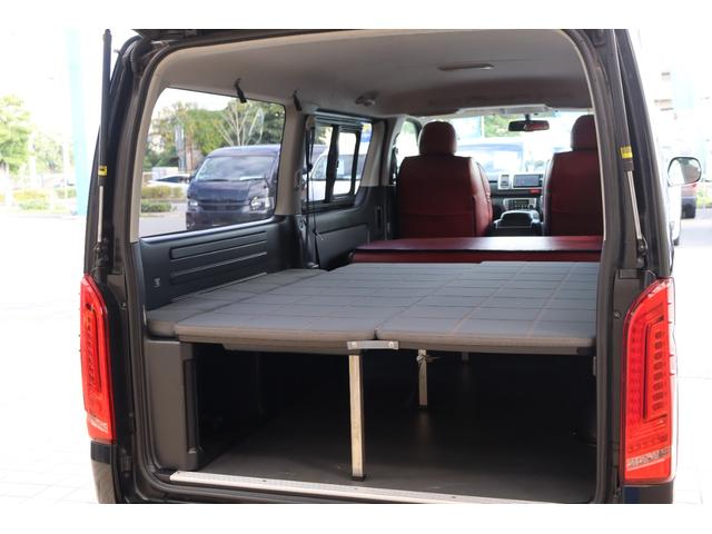 ハイエースバン ロングスーパーGL 新品FLEX Delfinoフロントスポイラー 新品FLEX Delfinoオーバーフェンダー 1.5インチローダウン ダイナスティ17インチAW 415COBRAプレステージLEDテールランプ(35枚目)