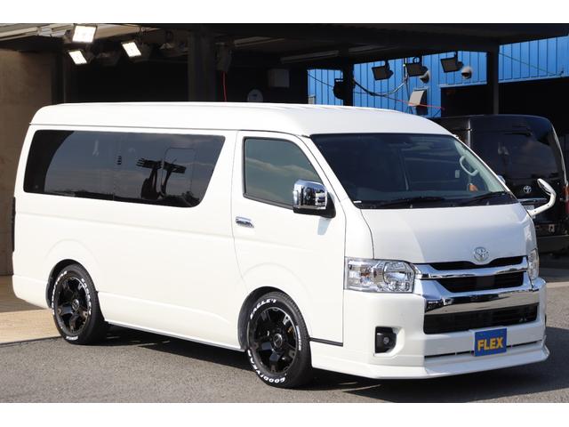 ハイエースワゴン 　ＦＬＥＸ　Ｄｅｌｆｉｎｏフロントスポイラー　ＦＬＥＸ　Ｄｅｌｆｉｎｏオーバーフェンダー　ＦＬＥＸ　Ｄｅｌｆ０３　１７インチＡＷ　グッドイヤーナスカータイヤ　ＦＬＥＸ　プレステージ　ＬＥＤテールランプ（31枚目）