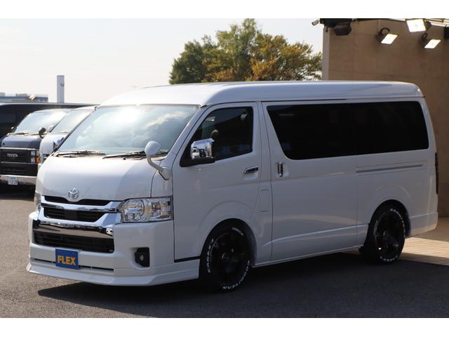 ハイエースワゴン 　ＦＬＥＸ　Ｄｅｌｆｉｎｏフロントスポイラー　ＦＬＥＸ　Ｄｅｌｆｉｎｏオーバーフェンダー　ＦＬＥＸ　Ｄｅｌｆ０３　１７インチＡＷ　グッドイヤーナスカータイヤ　ＦＬＥＸ　プレステージ　ＬＥＤテールランプ（32枚目）