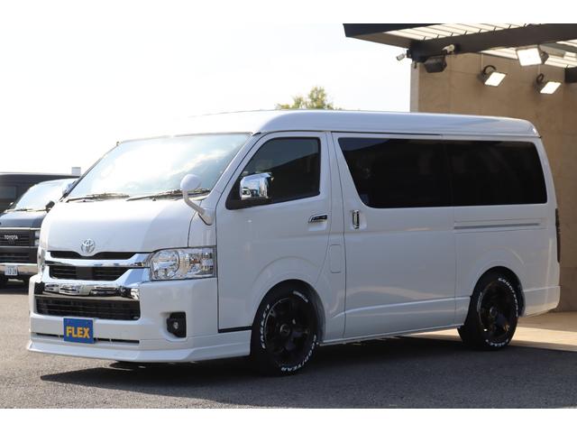 ハイエースワゴン 　ＦＬＥＸ　Ｄｅｌｆｉｎｏフロントスポイラー　ＦＬＥＸ　Ｄｅｌｆｉｎｏオーバーフェンダー　ＦＬＥＸ　Ｄｅｌｆ０３　１７インチＡＷ　グッドイヤーナスカータイヤ　ＦＬＥＸ　プレステージ　ＬＥＤテールランプ（33枚目）