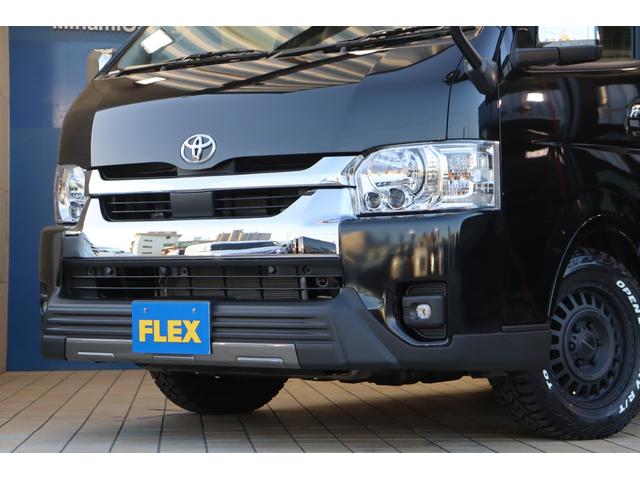 ハイエースワゴン ＧＬ　ロング　ＦＬＥＸ　Ｔフォースフロントスポイラー　ＦＬＥＸ　Ｄｅｌｆｉｎｏオーバーフェンダー　ＦＬＥＸ　ＮＣ１　１６インチＡＷ　ＴＯＹＯオープンカントリー１６インチタイヤ　ＦＬＥＸ　アルティメット　ＬＥＤテール（23枚目）