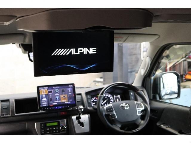 ハイエースワゴン ＧＬ　ロング　アレンジＡＳ　ＦＬＥＸ　Ｄｅｌｆｉｎｏフロントスポイラー　ＦＬＥＸ　Ｄｅｌｆｉｎｏオーバーフェンダー　ＦＬＥＸ　Ｄｅｌｆ０２　１７インチＡＷ　２インチローダウン　ＦＬＥＸ　レザー調シートカバー（17枚目）