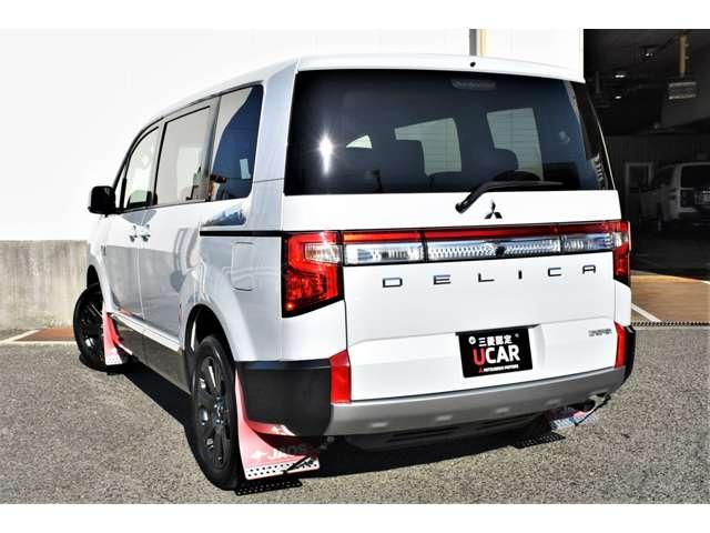 デリカD:5 ジャスパー ナビ 両側電動スライドドア ドラレコ シートヒータ 盗難防止装置 Rカメラ LEDランプ クルーズコントロール メモリーナビ スマートキー&プッシュスタート ETC 切替式4WD 横滑り防止機能 3列(3枚目)