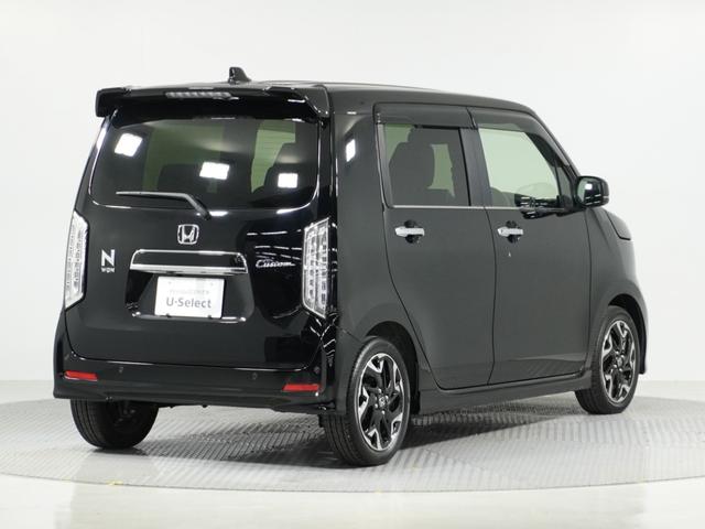 N-WGNカスタム L・ターボホンダセンシング 1オ-ナ-ナビDレコRカメETCクルコンBT接続 アダプティブクルーズコントロール シートヒーター 障害物センサー オートハイビーム プラズマクラスターエアコン 15インチ純正アルミホイール 禁煙車(16枚目)