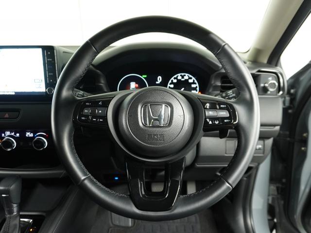 ヴェゼル e:HEVX 2年保証 当社試乗車 デカナビ ドラレコ リアカメら ETC クルコンBT ホンダセンシング スレートグレーパール ハイブリッドXタイプ CD DVD 音楽録音 サイドカーテンエアバック アルミ(9枚目)
