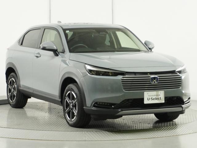 ヴェゼル e:HEVX 2年保証 当社試乗車 デカナビ ドラレコ リアカメら ETC クルコンBT ホンダセンシング スレートグレーパール ハイブリッドXタイプ CD DVD 音楽録音 サイドカーテンエアバック アルミ(27枚目)