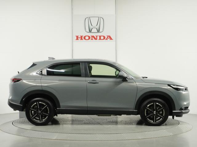 ヴェゼル e:HEVX 2年保証 当社試乗車 デカナビ ドラレコ リアカメら ETC クルコンBT ホンダセンシング スレートグレーパール ハイブリッドXタイプ CD DVD 音楽録音 サイドカーテンエアバック アルミ(28枚目)