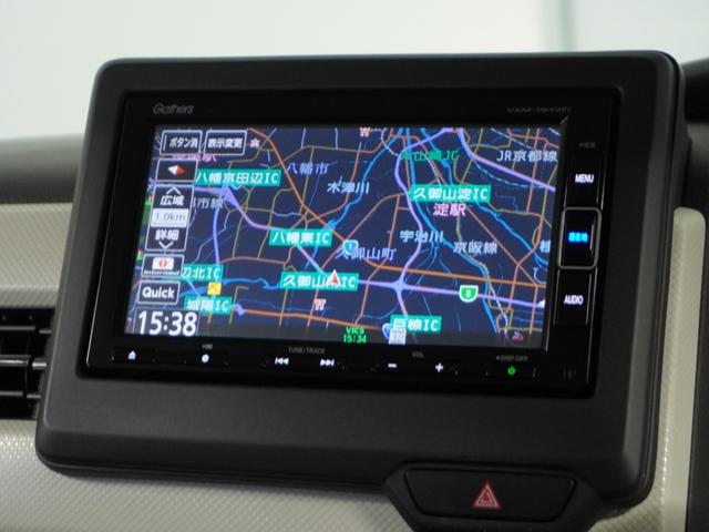 N-BOX G・Lターボホンダセンシング 1年保証 ターボ ナビ バックカメラ ETC 両側電動ドア Bluetooth接続 パドルシフト LED ホンダセンシング クリスタルブラックパール リアサンシェード 地デジ USB端子 ETC車載器(2枚目)