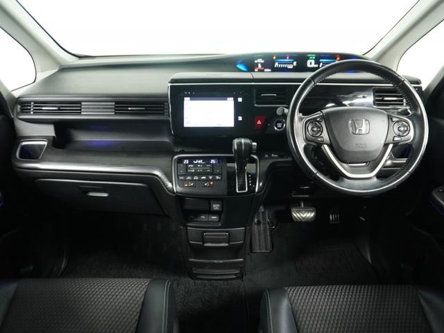 ステップワゴンスパーダ スパーダ・クールスピリットホンダセンシング 1年保証ナビ後席モニター 全周囲マルチビューカメラ ETC 両側電動ドア BT地デジ 1.5Lターボ ハーフレザーシート プレミアムスパークルブラックパール クールスピリット(8枚目)