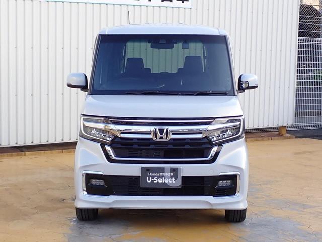 Ｎ－ＢＯＸカスタム Ｌターボ　純正ナビ　ＴＶ　Ｒカメラ　前後ドラレコ　ＥＴＣ　両側パワースライドドア　シートヒーター　電子パーキング　ホンダセンシング　ワンオーナー（10枚目）