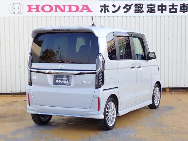 Ｎ－ＢＯＸカスタム Ｌターボ　純正ナビ　ＴＶ　Ｒカメラ　前後ドラレコ　ＥＴＣ　両側パワースライドドア　シートヒーター　電子パーキング　ホンダセンシング　ワンオーナー（13枚目）