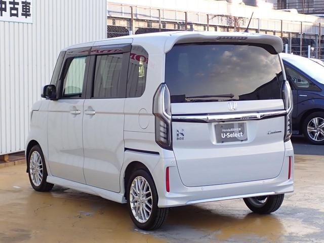 Ｎ－ＢＯＸカスタム Ｌターボ　純正ナビ　ＴＶ　Ｒカメラ　前後ドラレコ　ＥＴＣ　両側パワースライドドア　シートヒーター　電子パーキング　ホンダセンシング　ワンオーナー（15枚目）