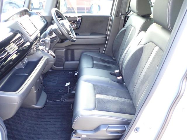 Ｎ－ＢＯＸカスタム Ｌターボ　純正ナビ　ＴＶ　Ｒカメラ　前後ドラレコ　ＥＴＣ　両側パワースライドドア　シートヒーター　電子パーキング　ホンダセンシング　ワンオーナー（18枚目）