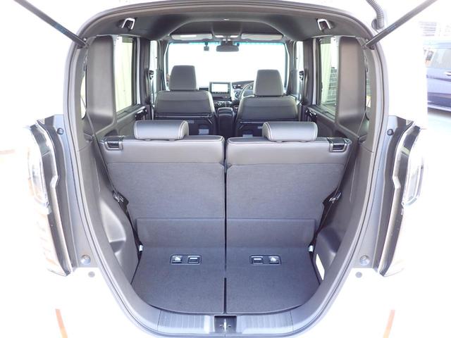 Ｎ－ＢＯＸカスタム Ｌターボ　純正ナビ　ＴＶ　Ｒカメラ　前後ドラレコ　ＥＴＣ　両側パワースライドドア　シートヒーター　電子パーキング　ホンダセンシング　ワンオーナー（21枚目）