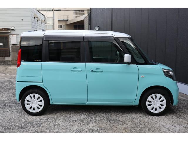 スペーシア X パワースライドドア デュアルブレーキサポート ナビ Bluetooth ETC バックカメラ ツートンカラー 新品バッテリー(9枚目)