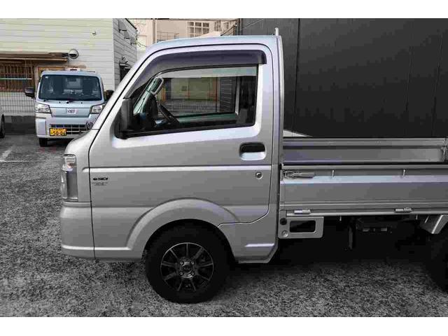 キャリイトラック ＫＣエアコン・パワステ　ポータブルナビ　ＥＴＣ　外品ＡＷ　新品バッテリー（5枚目）