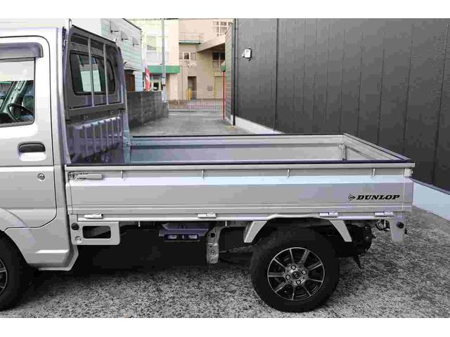 キャリイトラック ＫＣエアコン・パワステ　ポータブルナビ　ＥＴＣ　外品ＡＷ　新品バッテリー（6枚目）