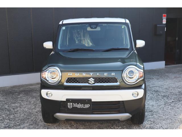 ハスラー Ｊスタイル　ワンオーナー　スマートキー　レーダーブレーキサポート　　アイドリングストップ　ナビ　Ｂｌｕｅｔｏｏｔｈ　ＥＴＣ　ツートンカラー　シートヒーター　新品バッテリー（3枚目）