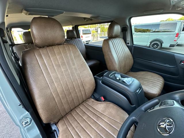 ハイエースバン ロングスーパーGL アーバンカーキ/2WDガソリン/アースカラーパッケージ/ローダウン/アメリカンスタイル/ライトカスタム/カスタムベース車両/車中泊仕様/アウトドア仕様/サーファー仕様/(25枚目)