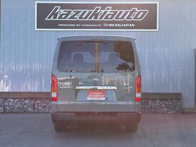 ハイエースバン ロングスーパーGL アーバンカーキ/2WDガソリン/アースカラーパッケージ/ローダウン/アメリカンスタイル/ライトカスタム/カスタムベース車両/車中泊仕様/アウトドア仕様/サーファー仕様/(58枚目)
