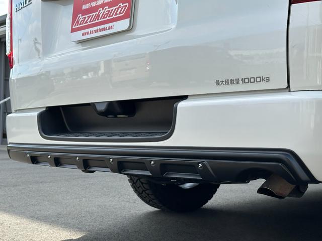 ハイエースバン ロングスーパーＧＬ　パールホワイト／２ＷＤガソリン／標準ボディ／カスタムベース車両／ラギッド／アウトドア仕様／ベッドキット／車中泊仕様／キャンプ仕様／　釣り仕様／ライトカスタム車両（40枚目）
